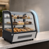 Thumbnail image #3 for BakeryXpress 28-Inch Countertop Full-Service Refrigerated Display Case with Curved Front Glass