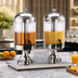Thumbnail image #3 for Double Juice Dispenser with 2 8-1/2 Quart Acrylic Containers and Ice Container