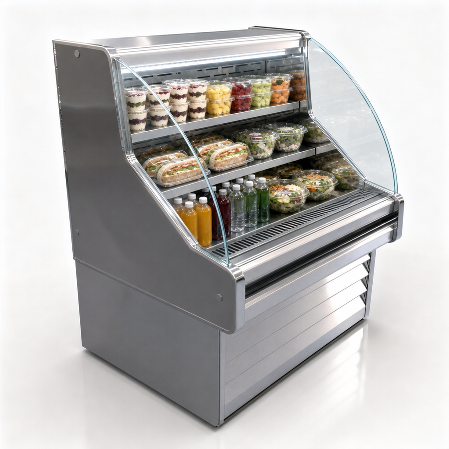 Curved Glass Display Front