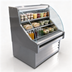 Thumbnail image #3 for Howard-McCray 35E Series 51-Inch Remote Curved Glass Open Merchandiser with LED Top, Stainless Steel