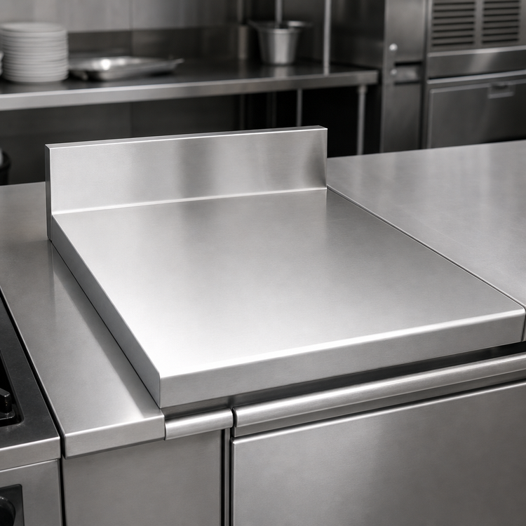 Product image #3 for 36-Inch 304 Stainless Steel Top Extension Filler Piece, Without Panel