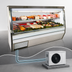 Thumbnail image #3 for Howard-McCray 34N Series 144-Inch Remote Double Duty Full-Service Deli Meat & Cheese Service Case with LED Lighting and Stainless Steel