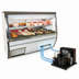 Thumbnail image #3 for Howard-McCray 34N Series 72-Inch Remote Double Duty Deli Meat & Cheese Service Case with Straight Glass and LED Lighting