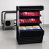Thumbnail image #3 for Howard-McCray Ovation Series 39-Inch Meat Open Merchandiser, Remote Refrigeration, Black, LED