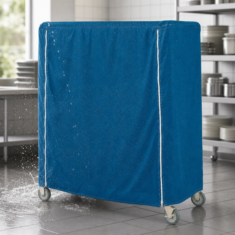 Product image #3 for Metro Waterproof Vinyl-Nylon Cart Cover for 60 x 18 x 54-Inch Queen Mary & Banquet Carts