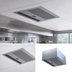 Thumbnail image #3 for Berner Architectural ARE12-3132A Recessed Unheated Air Curtain, 132-Inch, 3 x 1/2 HP Motors, 12-Foot Opening