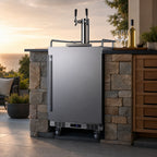 Thumbnail image #4 for Summit Commercial Summit Appliance SBC682WKDTWIN Indoor/Outdoor Dual-Tap Wine Dispenser, 5.6 Cu. Ft., Stainless Steel