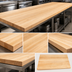 Thumbnail image #3 for Boos Block by John Boos 120-Inch x 36-Inch Edge Grain Northern Hard Rock Maple Kitchen Countertop with Varnique Finish