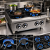 Thumbnail image #3 for Ultra-Max 24-Inch 4-Burner Countertop Gas Hot Plate