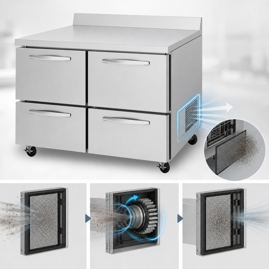 Patented Self-Cleaning Condenser