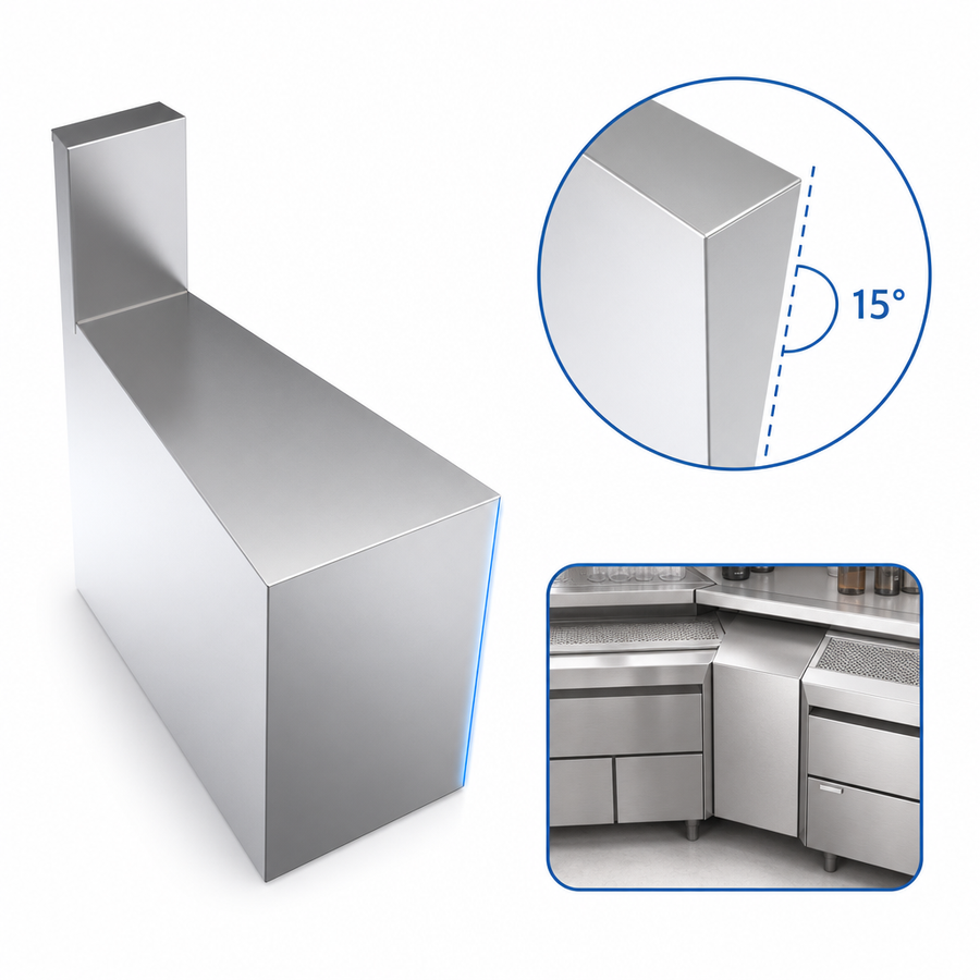 15° Front Corner Design