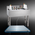 Thumbnail image #3 for Advance Tabco Special Value 36-Inch Stainless Steel Cocktail Unit with 12-Inch Deep Ice Bin and 10-Circuit Cold Plate