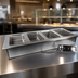 Thumbnail image #3 for Advance Tabco Triumph (Supreme) 4-Pan Drop-In Electric Sealed Hot Food Well, 208/240V