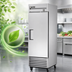 Thumbnail image #3 for True TS-23-HC One-Section Reach-In Refrigerator with Solid Stainless Steel Door