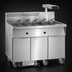 Thumbnail image #3 for Imperial 5-Tank Electric Floor Fryer with Built-In Filter System, 75 lb. Per Tank