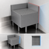 Thumbnail image #3 for Advance Tabco Right Side Corner Splash for CRD-2 Underbar Drainboard