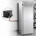 Thumbnail image #3 for Traulsen Spec-Line Remote Roll-In Freezer, One-Section, Full-Height Doors, Stainless Steel, Standard Depth