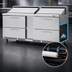 Thumbnail image #3 for Turbo Air PRO Series 72-5/8-Inch Front Breathing Two-Section Mega Top Sandwich/Salad Prep Table with 4 Drawers and 18-Pan Opening