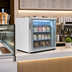 Thumbnail image #3 for Excellence CTF-2HC Countertop Ice Cream Freezer Merchandiser, 1.9 Cu. Ft., Locking Glass Door, White