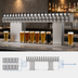 Thumbnail image #3 for Perlick Bridge Tee Countertop Draft Beer Tower, 20 Faucets, Extra High, Glycol-Cooled, Stainless Steel