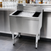 Thumbnail image #3 for Advance Tabco Special Value Series SLI-12-12-X 12-Inch Deep Cocktail Unit Bar Ice Bin with Bottle Racks