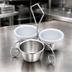 Thumbnail image #3 for Vollrath 6 oz Stainless Steel Replacement Bowl for 99615 Utility Server