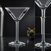 Thumbnail image #3 for Ashbury 10 oz. Clear Martini Glass with Pulled Stem and Footed Base