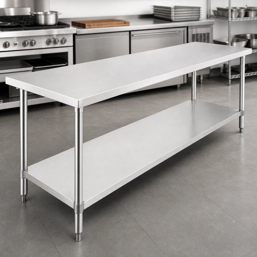 Sized for 96" x 24" Work Tables