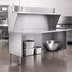 Thumbnail image #3 for La Rosa Open Front Stainless Steel Equipment Stand, 42 x 30 Inches, 304 Stainless Steel