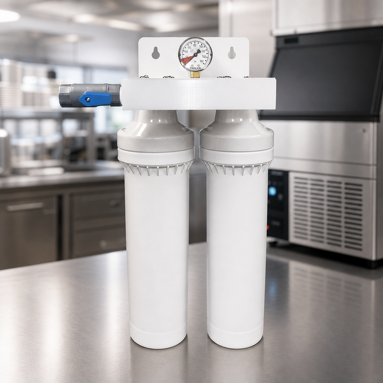 Product image #3 for Ice-O-Matic Dual Ice Maker Water Filter Manifold, 0.5 Micron, 3.0 GPM Max