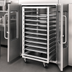 Thumbnail image #3 for Channel Manufacturing 413A-DOR Double Section Side-Loading Aluminum Oven Rack, 24-Pan Capacity