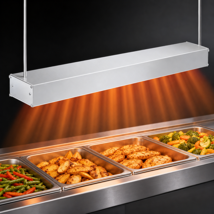 Product image #3 for Hatco Glo-Ray 48-Inch High Watt Unlighted Aluminum Infrared Strip Heater