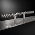 Thumbnail image #3 for Krowne Double Pipe Y-Tower Glycol-Cooled Beer Tower, 18 Faucets, 87-Inch Overall Length