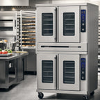 Thumbnail image #3 for Imperial (Middleby) PCVE-2 Double-Deck Full-Size Electric Convection Oven, Manual Controls, 5-Pan Capacity per Deck, Stainless Steel