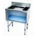 Thumbnail image #3 for Advance Tabco Underbar Basics™ 30-Inch Cocktail Unit Bar Ice Bin with 16-Inch Deep 7-Circuit Cold Plate