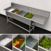 Thumbnail image #3 for John Boos Pro-Bowl 4-Compartment Sink with 24-Inch Right Drainboard, 16-Gauge Stainless Steel