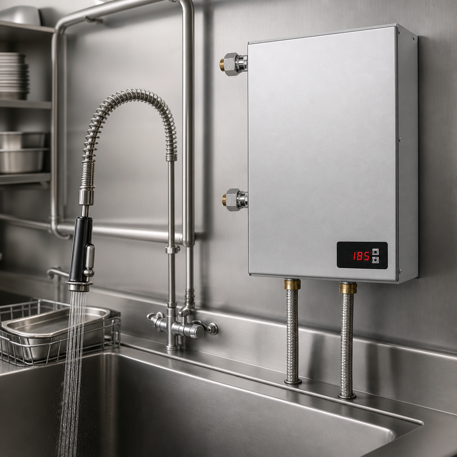 Tankless Booster Heating
