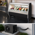 Thumbnail image #3 for Howard-McCray Remote Double Duty Fish and Poultry Service Case, 143-Inch, Black Exterior, LED Lighting