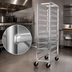 Thumbnail image #4 for Channel Manufacturing Standard Series 18-Inch All-Welded Aluminum End-Load Platter Rack, 12-Platter Capacity