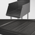 Thumbnail image #3 for Top Shelf TS Series 18-Inch Wide Underbar Drop-Down Drainboard, 24-Inch Deep, Stainless Steel, 6-Inch Backsplash