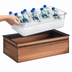 Thumbnail image #3 for Cal-Mil Copper-Finish Stainless Steel Ice Housing with Removable Polycarbonate Pan, 12 x 20 x 6-1/2 Inches