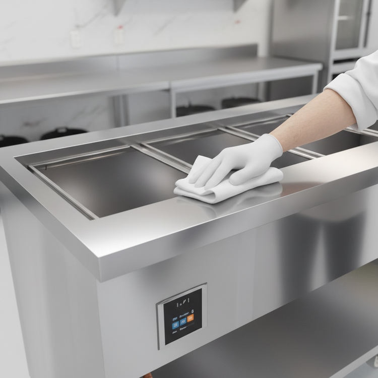Product image #2 for Thurmaduke TCM-88PG-N7 Mobile Cold Food Unit with NSF 7 Mechanical Pan