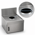 Thumbnail image #3 for Spec-Bar 12 x 24 Inch Dry Waste Unit with 6-Inch Round Opening, Stainless Steel