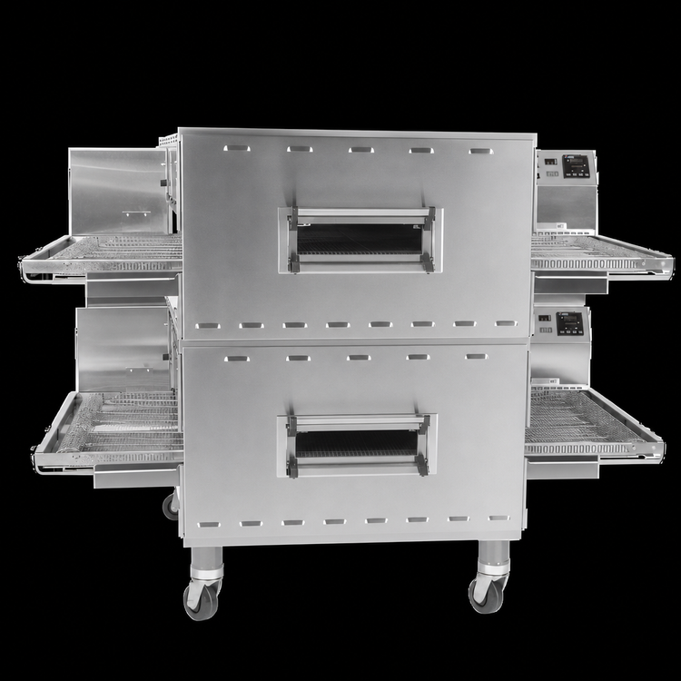 Product image #3 for Middleby Marshall PS3240E-2 Double Deck Electric Impingement PLUS Conveyor Pizza Oven