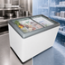 Thumbnail image #4 for Excellence Commercial Products Dual Temp Chest Refrigerator/Freezer with Sliding Glass Doors, 11.1 Cu. Ft.