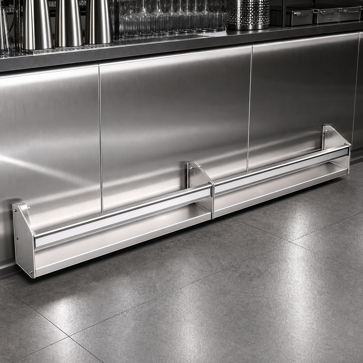 Product image #3 for 74-Inch Stainless Steel Single Speed Rail with Open Step-and-Rail Design