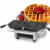 Thumbnail image #3 for Krampouz Single Round Countertop Commercial Waffle Maker, 120V, Easy-Clean System