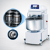 Thumbnail image #3 for Primo PSM-60E Spiral Dough Mixer with 126 Qt. Bowl, 132 lb. Dough Capacity, Casters, and Timer
