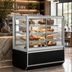 Thumbnail image #3 for Italian Glass Series 48-Inch Floor-Standing Non-Refrigerated Self-Service Pastry Display Case with Sliding Glass Doors