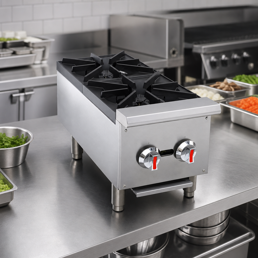 2-Burner Countertop Design